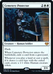 Cemetery Protector - Foil - Prerelease Promo