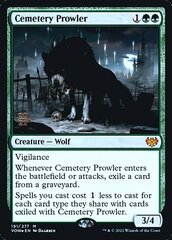 Cemetery Prowler - Foil - Prerelease Promo