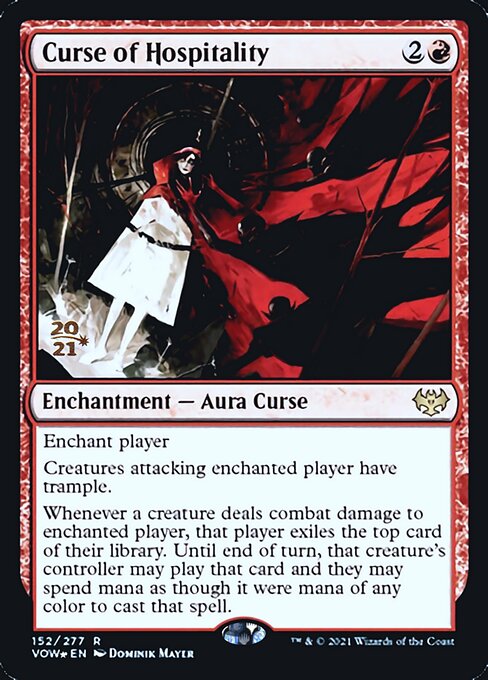 Curse of Hospitality - Foil - Prerelease Promo