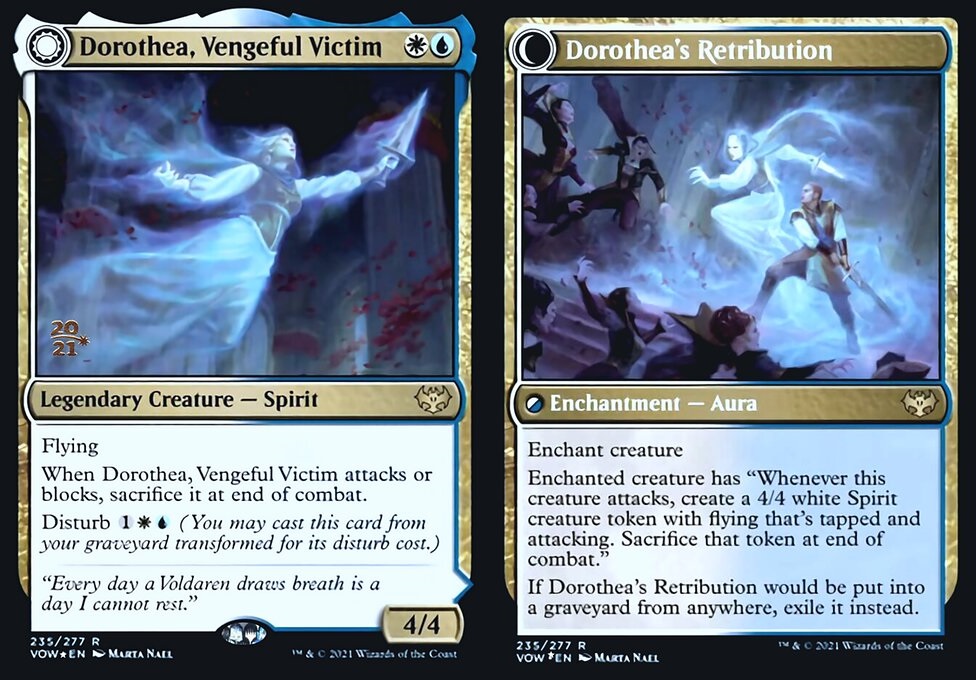 Dorothea, Vengeful Victim - Prerelease Foil