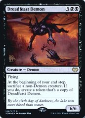 Dreadfeast Demon - Foil - Prerelease Promo