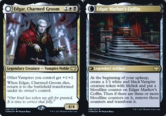 Edgar, Charmed Groom // Edgar Markov's Coffin - Foil - Prerelease Promo