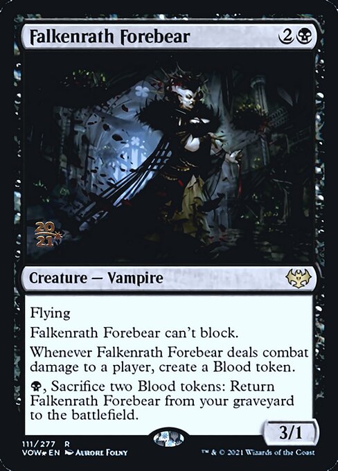 Falkenrath Forebear - Foil - Prerelease Promo