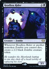 Headless Rider - Foil - Prerelease Promo