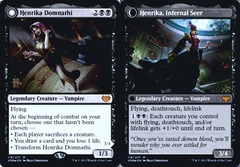 Henrika Domnathi // Henrika, Infernal Seer - Foil - Prerelease Promo