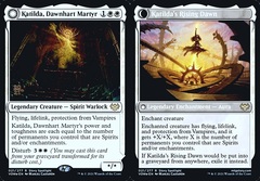 Katilda, Dawnhart Martyr // Katilda's Rising Dawn - Foil - Prerelease Promo