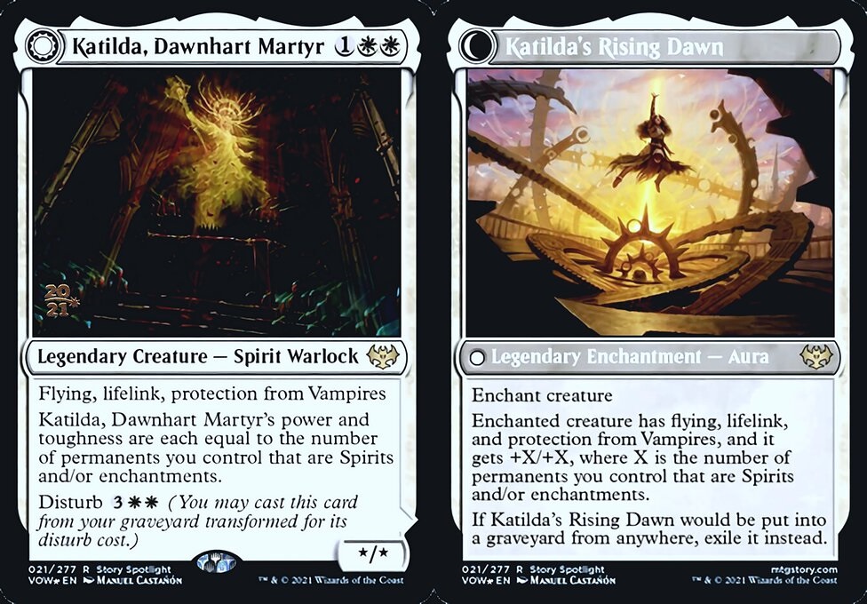 Katilda, Dawnhart Martyr - Prerelease Foil