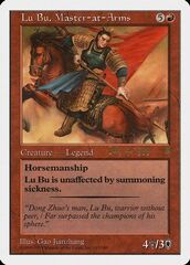 Lu Bu, Master-at-Arms (Singapore 7/4/99) - Prerelease Promo