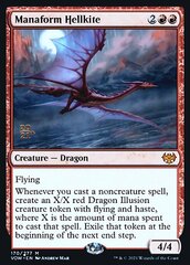 Manaform Hellkite - Foil - Prerelease Promo