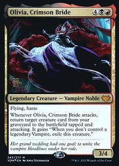 Olivia, Crimson Bride - Foil