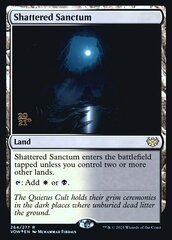 Shattered Sanctum - Foil - Prerelease Promo