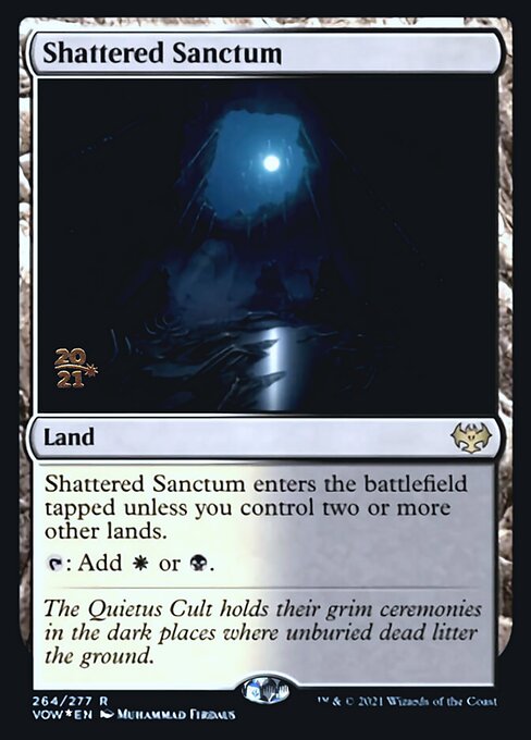 Shattered Sanctum - Foil - Prerelease Promo