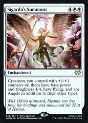 Sigarda's Summons - Foil - Prerelease Promo