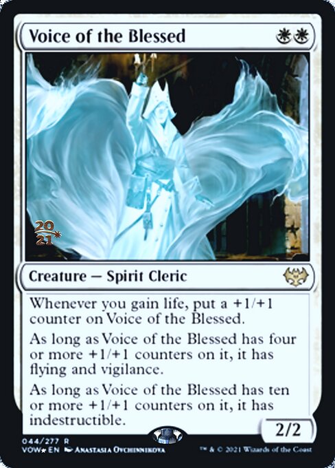 Voice of the Blessed - Foil - Prerelease Promo