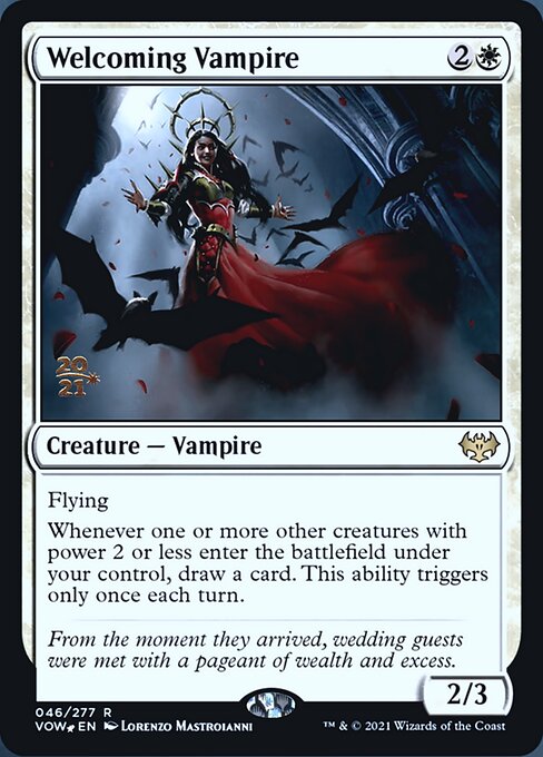 Welcoming Vampire - Foil - Prerelease Promo