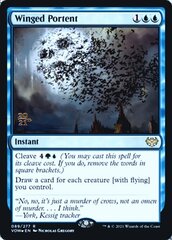 Winged Portent - Foil - Prerelease Promo