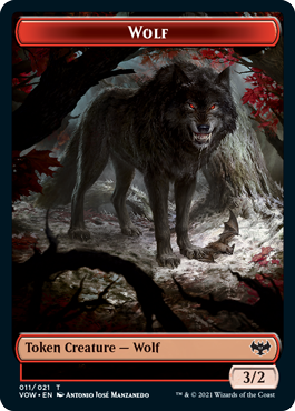 Wolf Token (011/021)