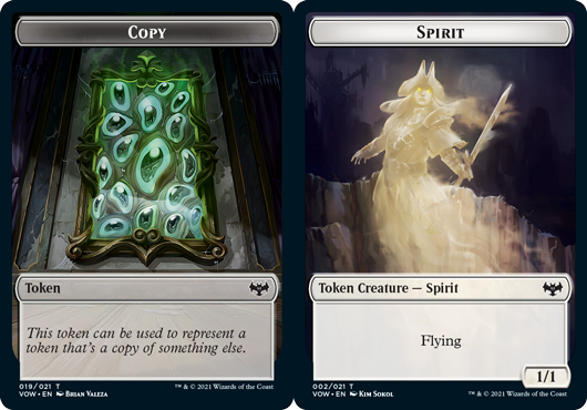 Copy Token // Spirit Token (002) - Foil