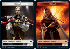 Human Token (001) // Human Token (010) - Foil