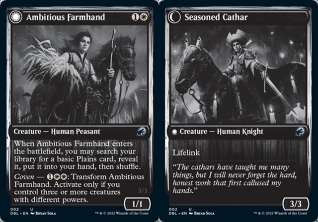 Ambitious Farmhand // Seasoned Cathar - Foil