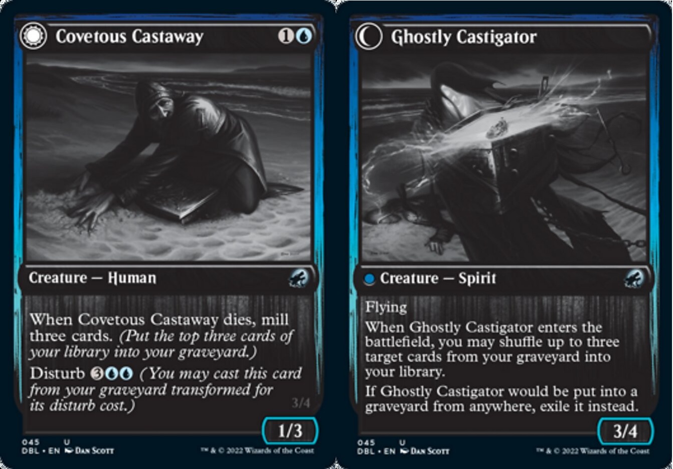 Covetous Castaway // Ghostly Castigator