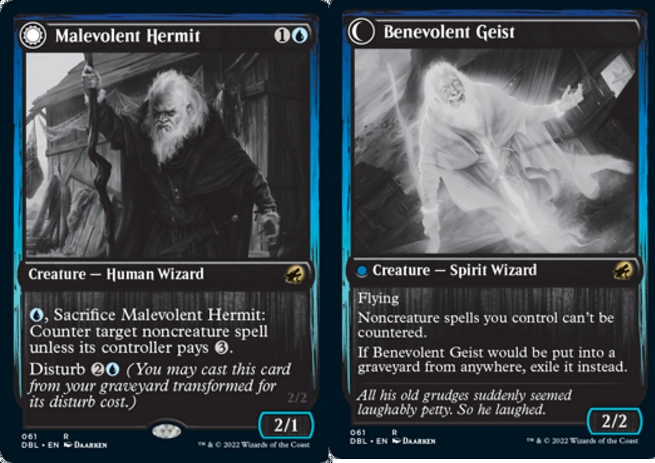 Malevolent Hermit // Benevolent Geist