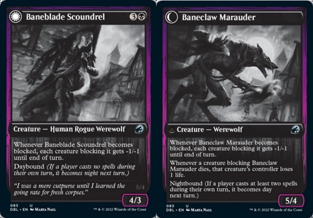 Baneblade Scoundrel // Baneclaw Marauder