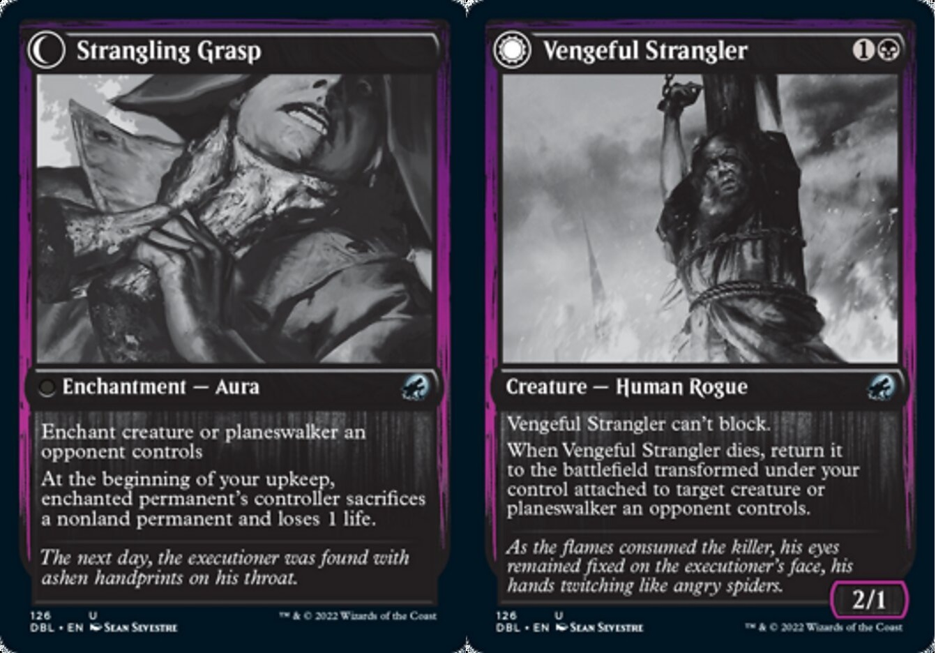 Vengeful Strangler // Strangling Grasp