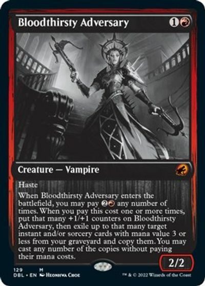 Bloodthirsty Adversary - Foil