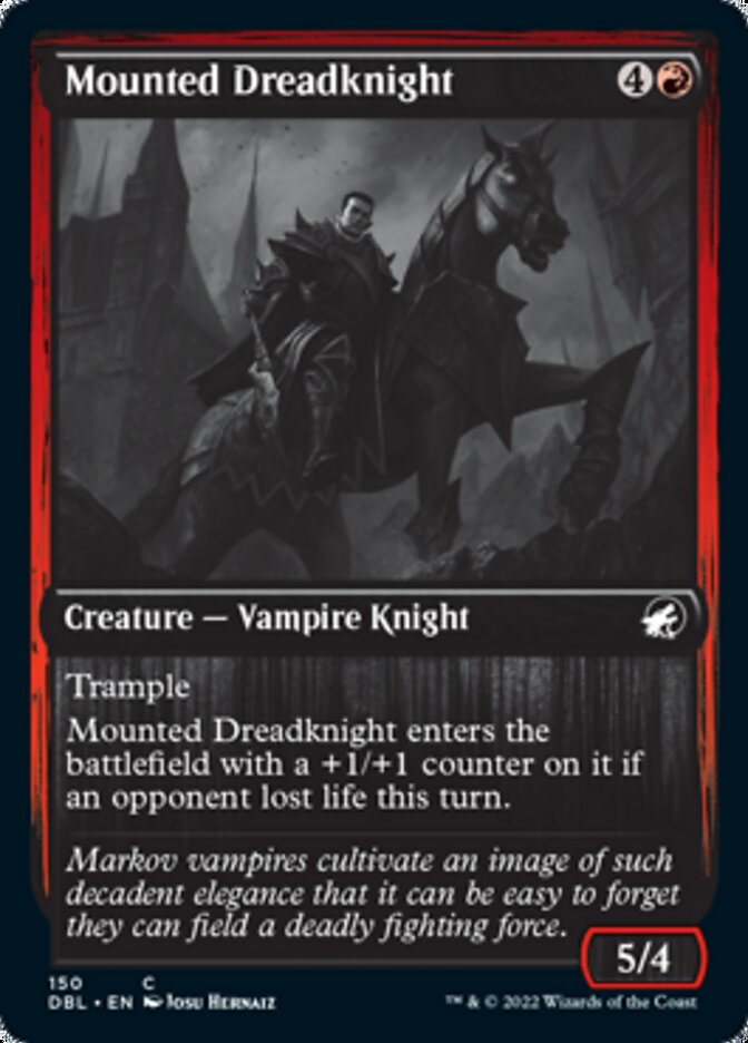 Mounted Dreadknight - Foil