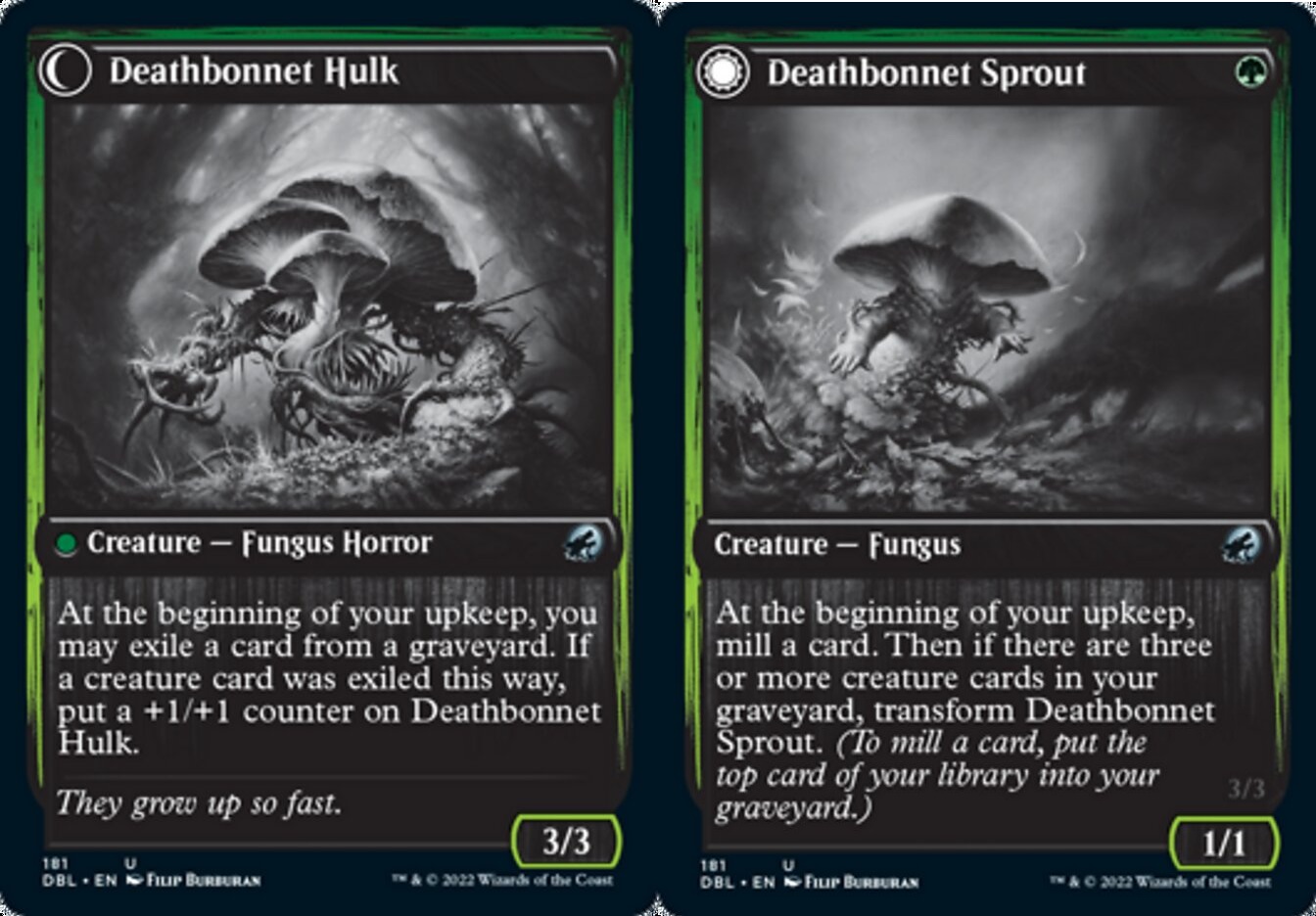 Deathbonnet Sprout // Deathbonnet Hulk