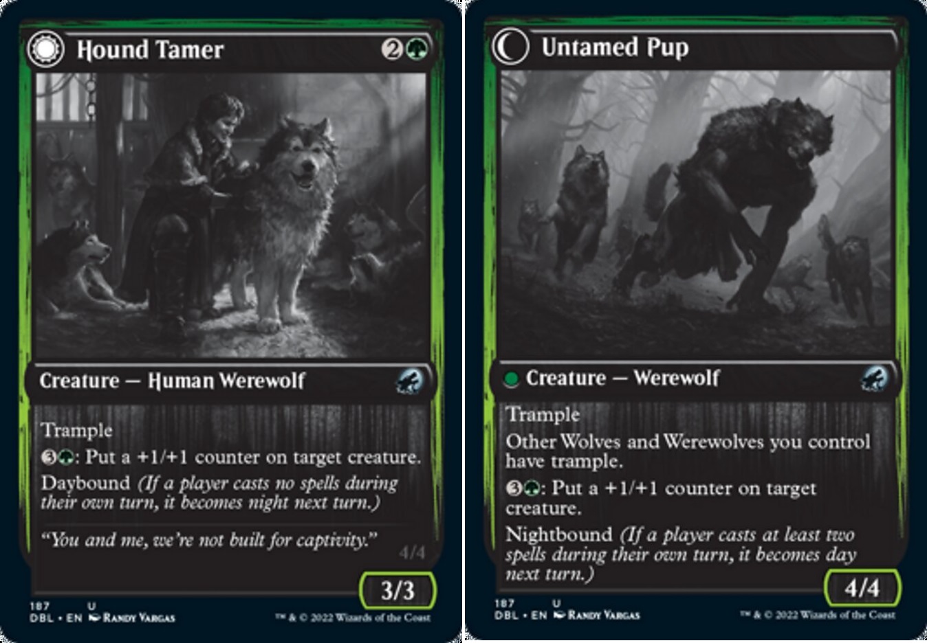 Hound Tamer // Untamed Pup - Foil