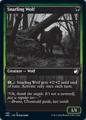 Snarling Wolf (199) (Midnight Hunt Version) - Foil