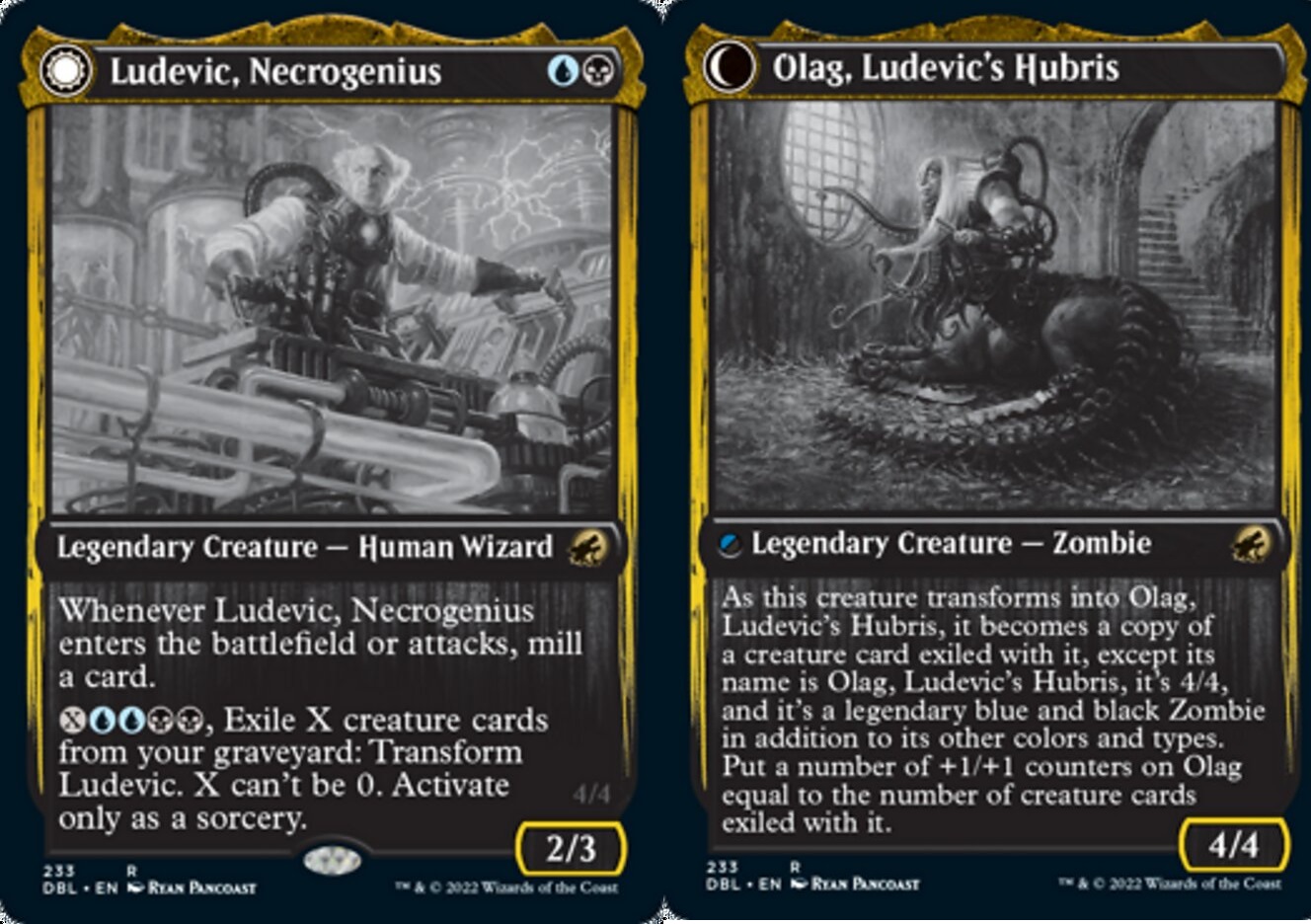 Ludevic, Necrogenius // Olag, Ludevics Hubris