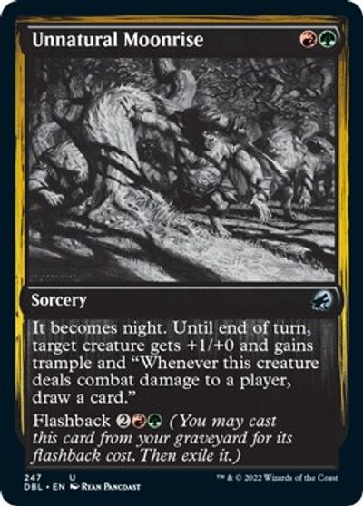 Unnatural Moonrise - Foil