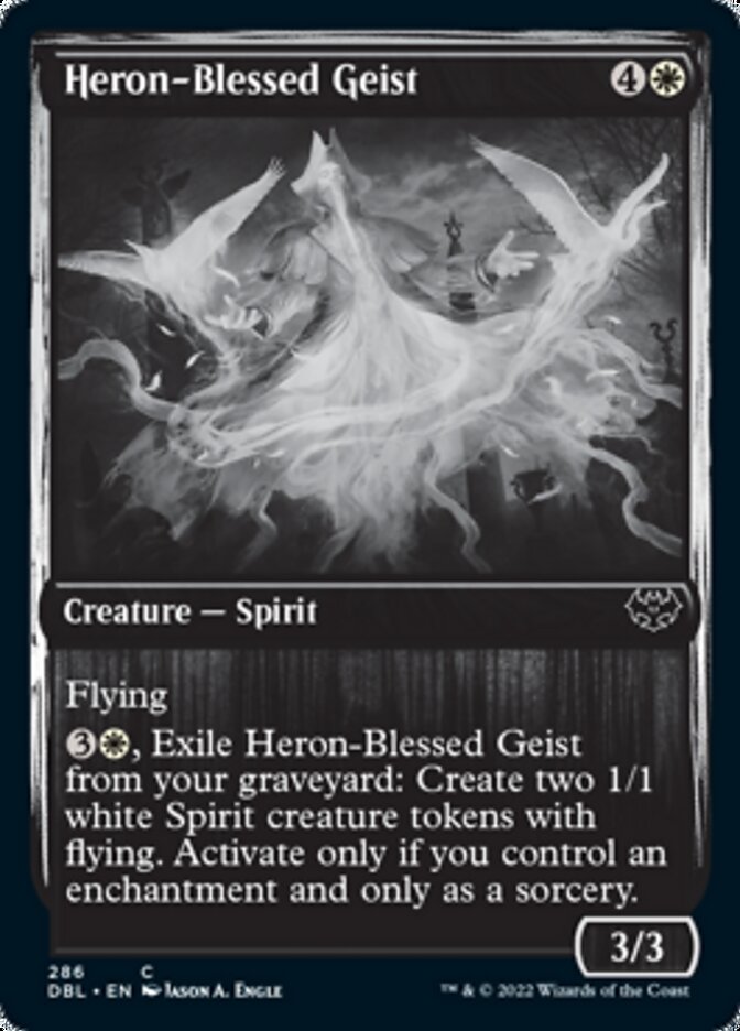 Heron-Blessed Geist - Foil