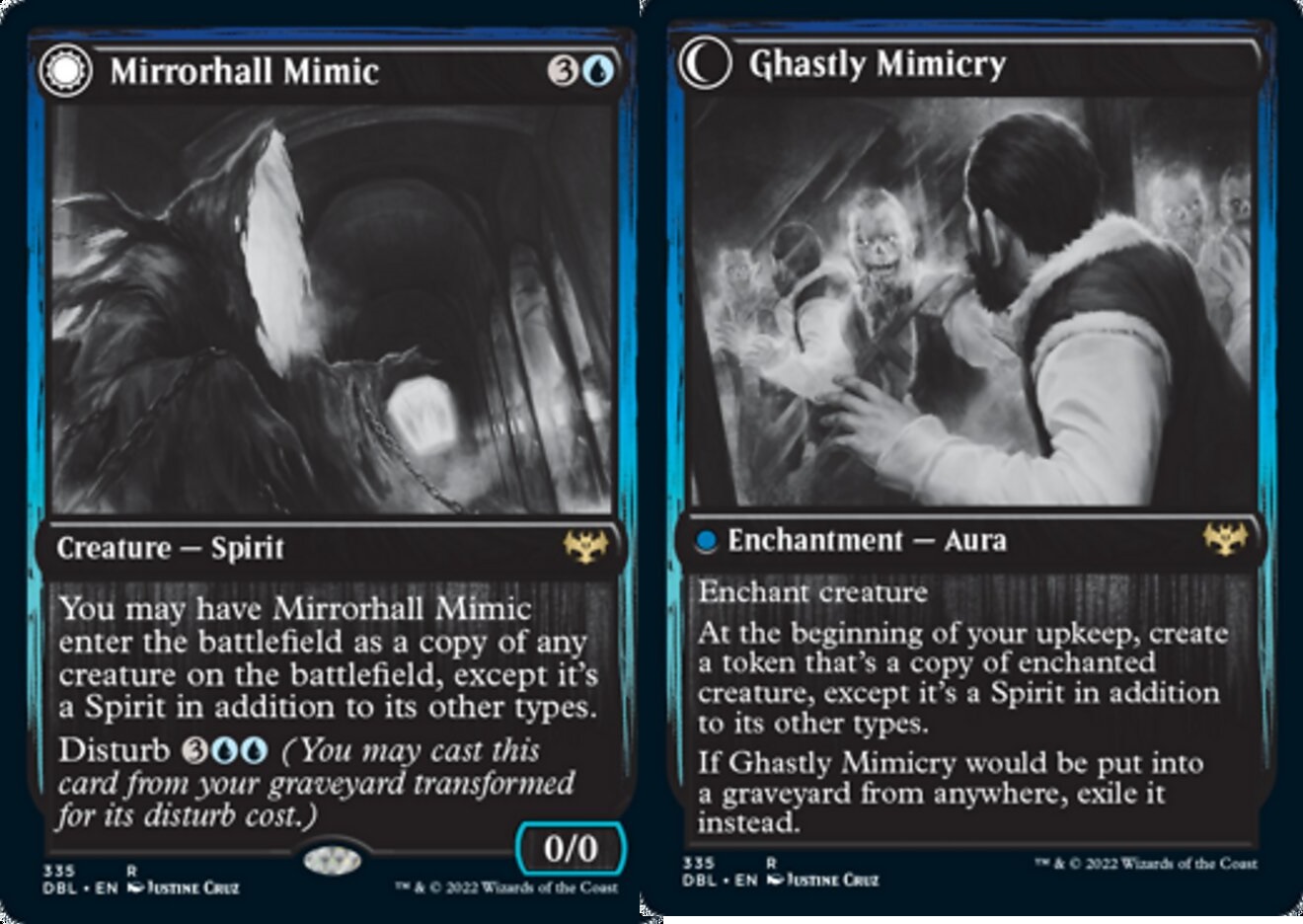 Mirrorhall Mimic // Ghastly Mimicry