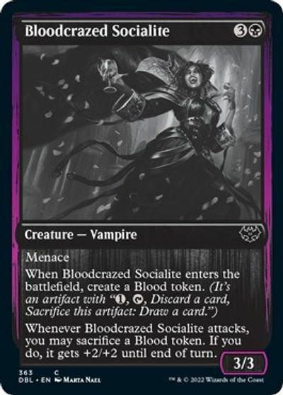 Bloodcrazed Socialite - Foil