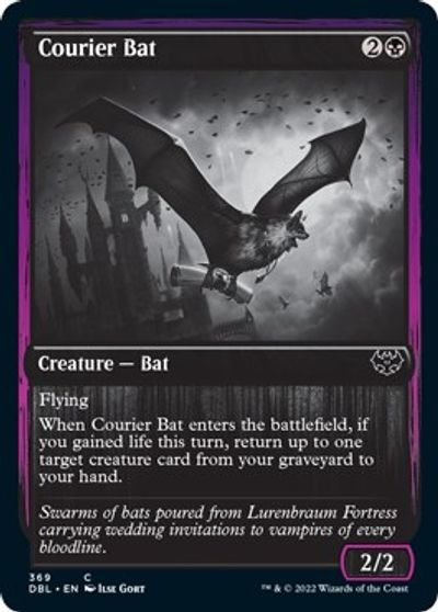 Courier Bat - Foil