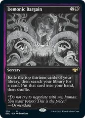 Demonic Bargain - Foil