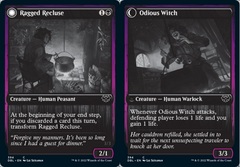 Ragged Recluse // Odious Witch - Foil