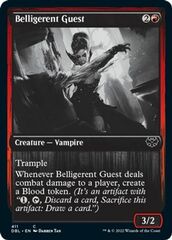 Belligerent Guest - Foil