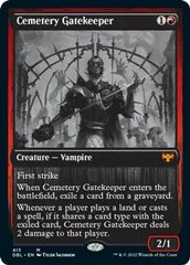 Cemetery Gatekeeper - Foil