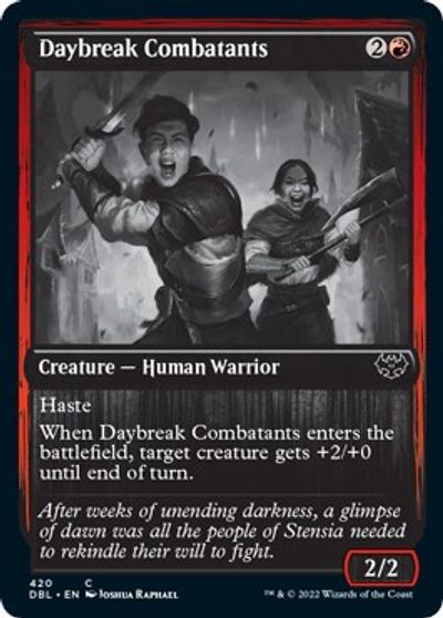 Daybreak Combatants - Foil