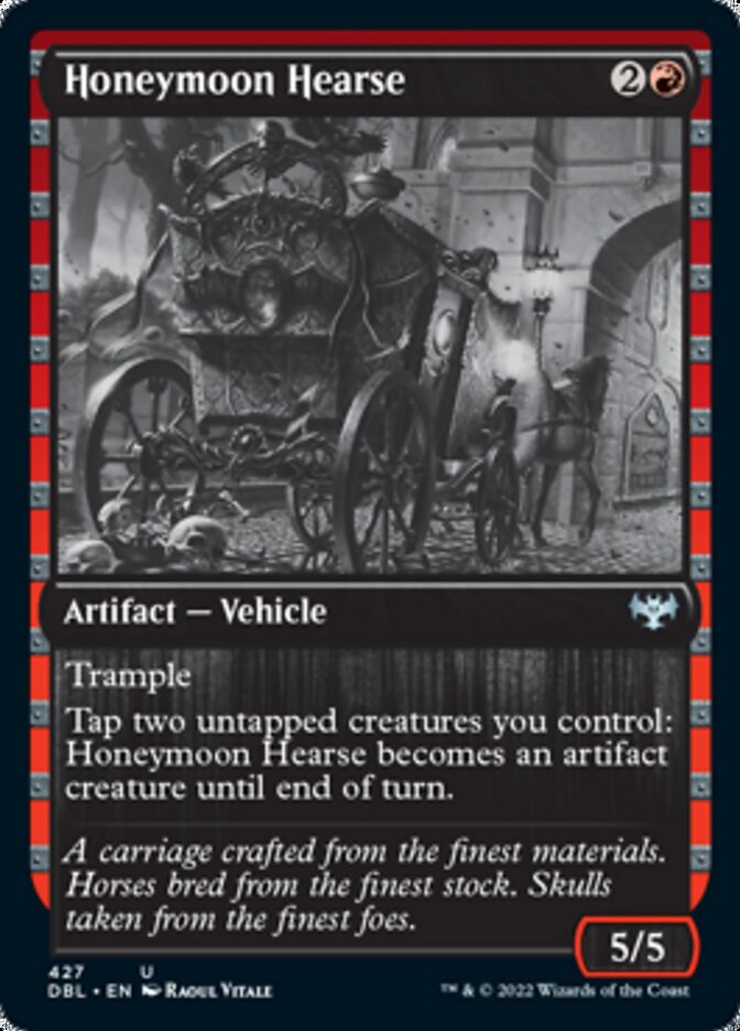 Honeymoon Hearse - Foil