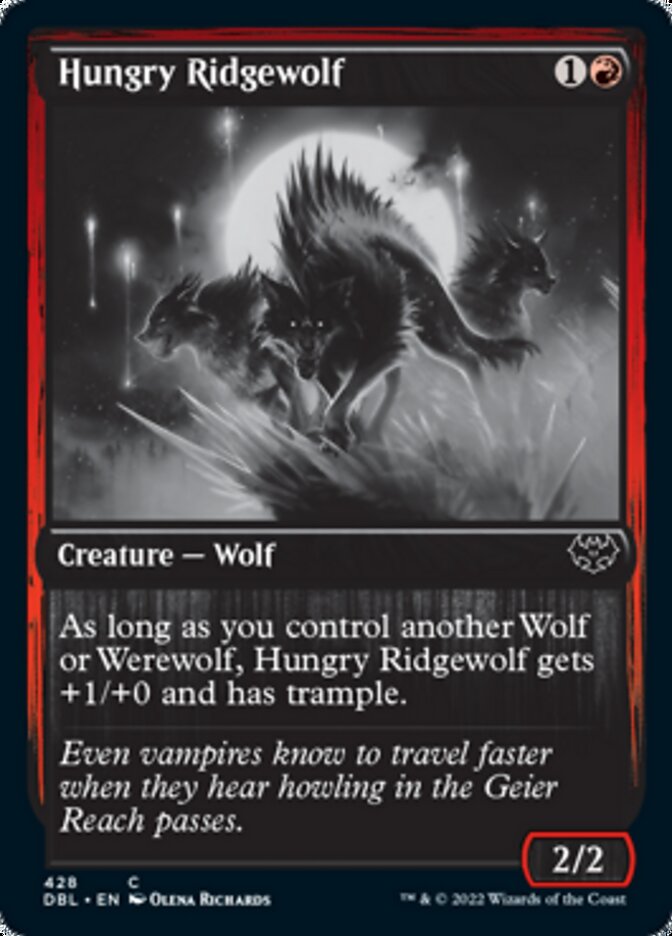 Hungry Ridgewolf - Foil