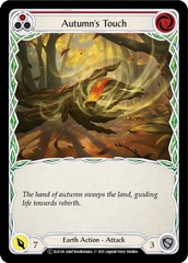 Autumn's Touch (Red) - Rainbow Foil - Unlimited Edition