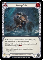 Biting Gale (Blue) - Rainbow Foil - Unlimited Edition