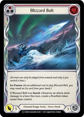 Blizzard Bolt (Red) - Rainbow Foil - Unlimited Edition