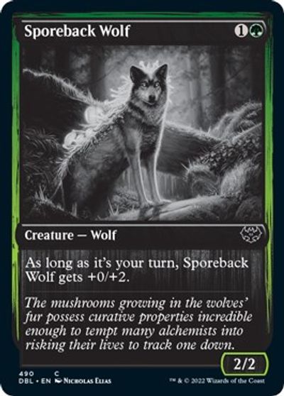 Sporeback Wolf - Foil